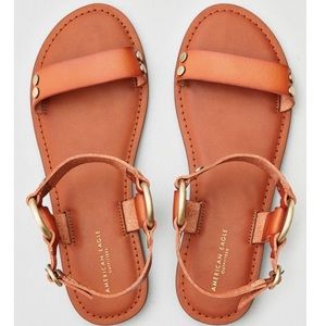 American Eagle Flat Stud sandals NWOT